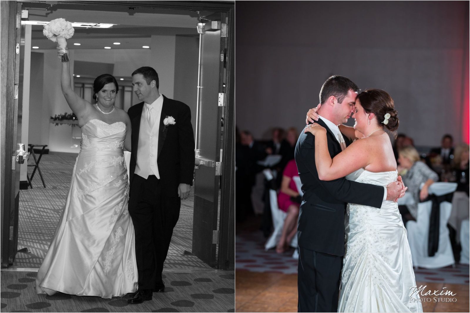 Hyatt Cincinnati Wedding Bride Groom