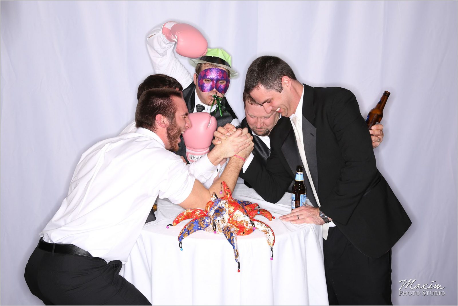 Hyatt Cincinnati Wedding Reception Photo Booth