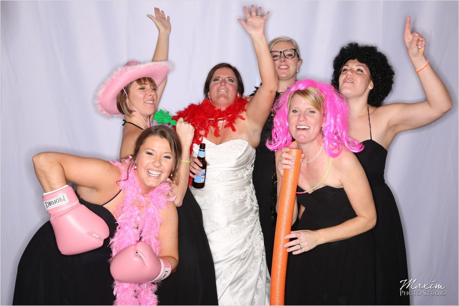 Hyatt Cincinnati Wedding Reception Photo Booth