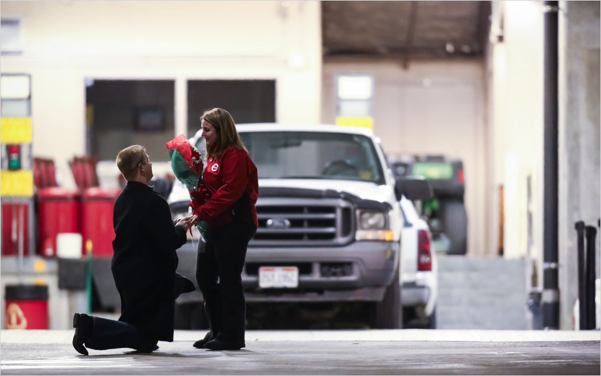 Cincinnati Reds - We just had a marriage proposal on the