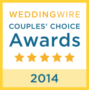 WeddingWire 2014 Couples Choice Award