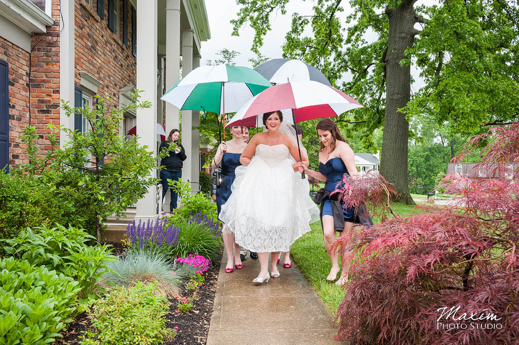 Cincinnati wedding photographers St. Monica St. George Parrish pictures