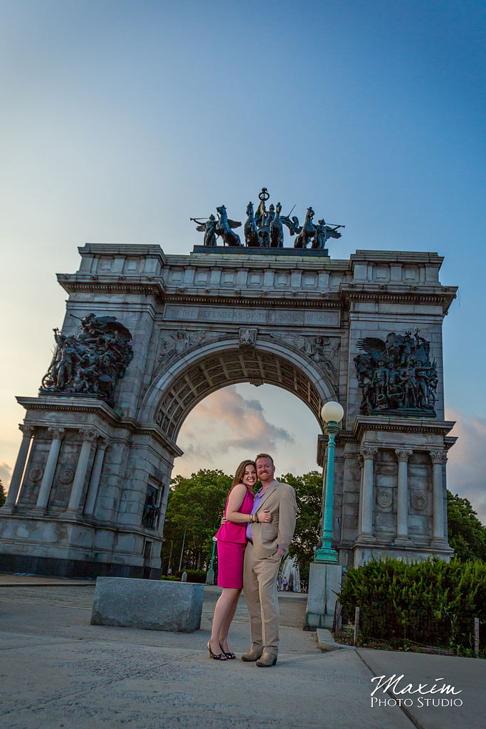 Prospect Park NYC engagement photography