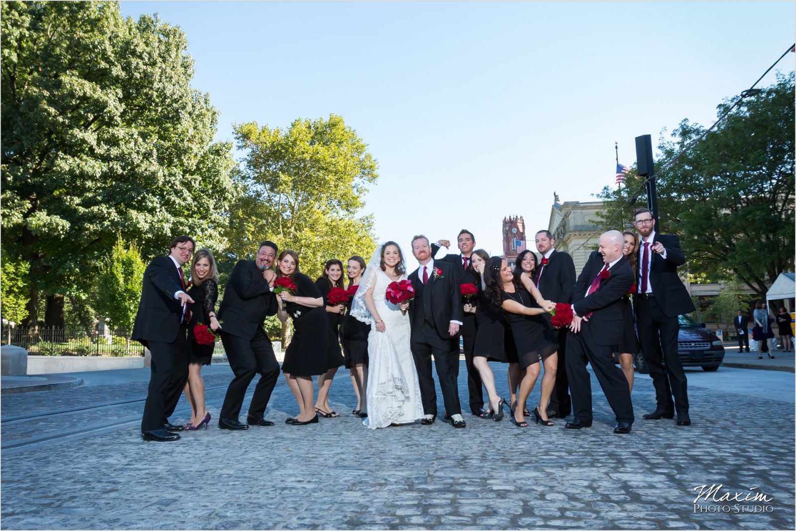 Cincinnati Music Hall Wedding Reception pictures