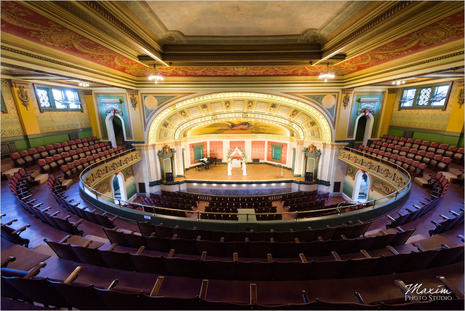 Memorial Hall Cincinnati Wedding Jewish Ceremony