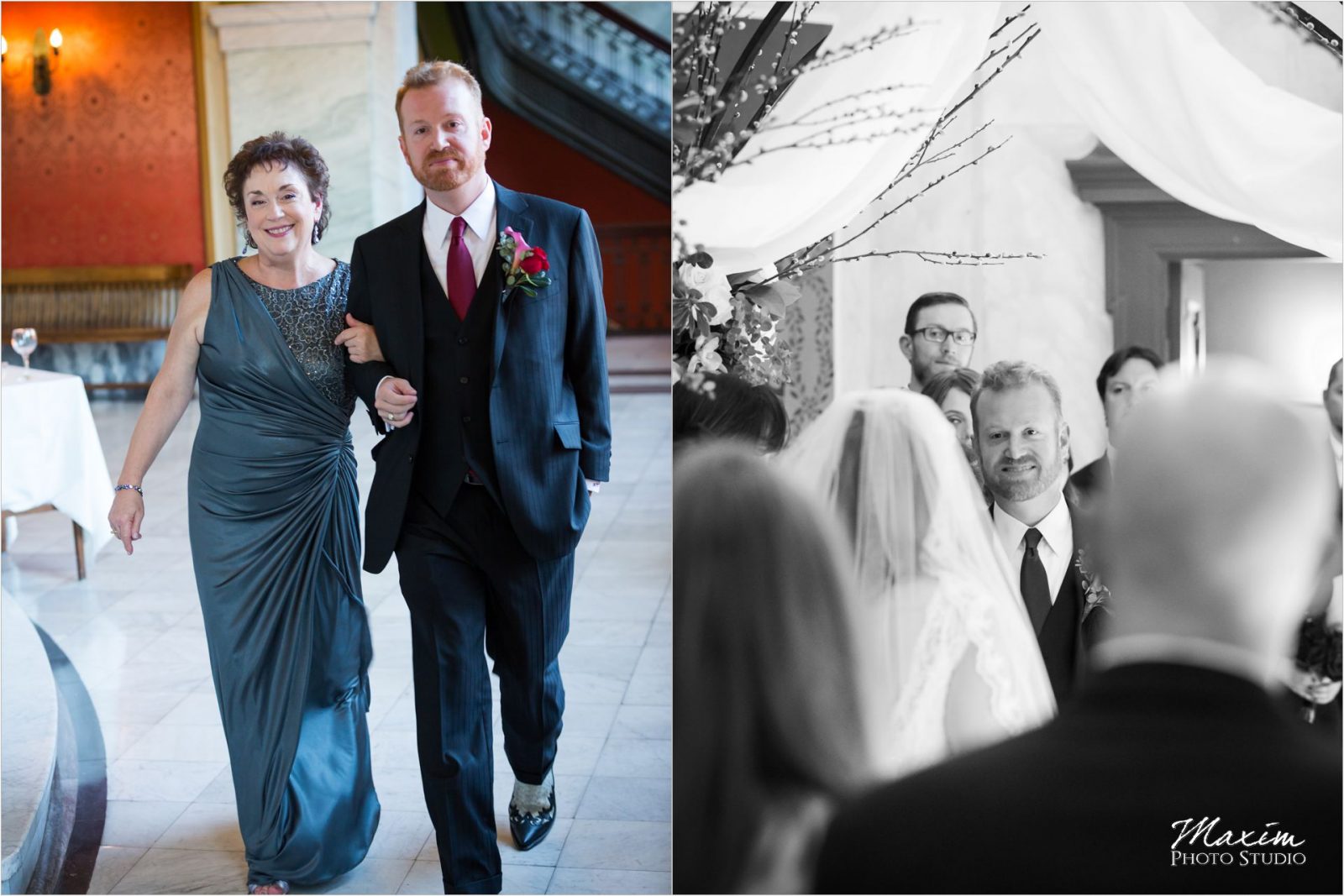 Memorial Hall Cincinnati Wedding Jewish Ceremony