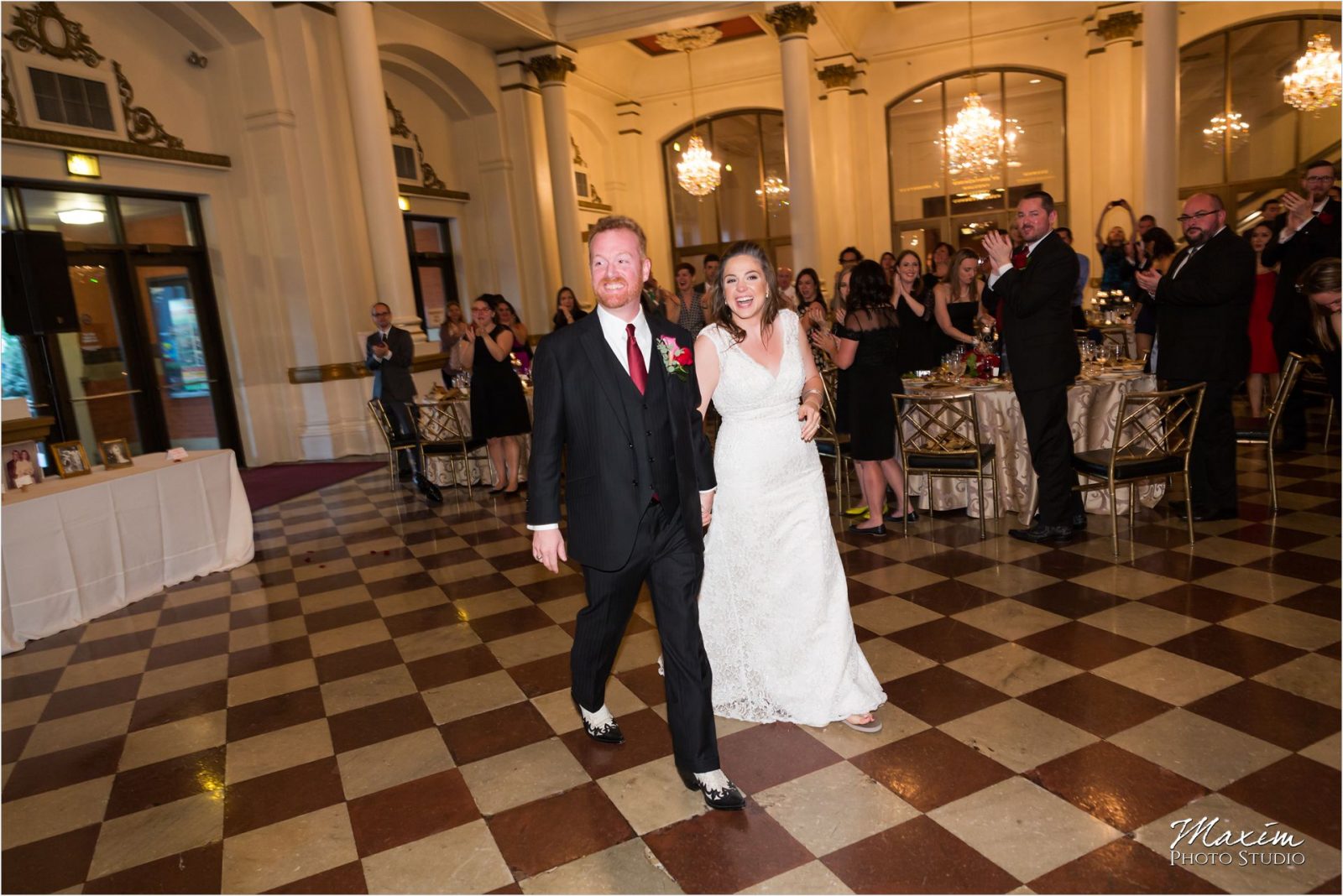 Cincinnati Music Hall Jewish Wedding Reception