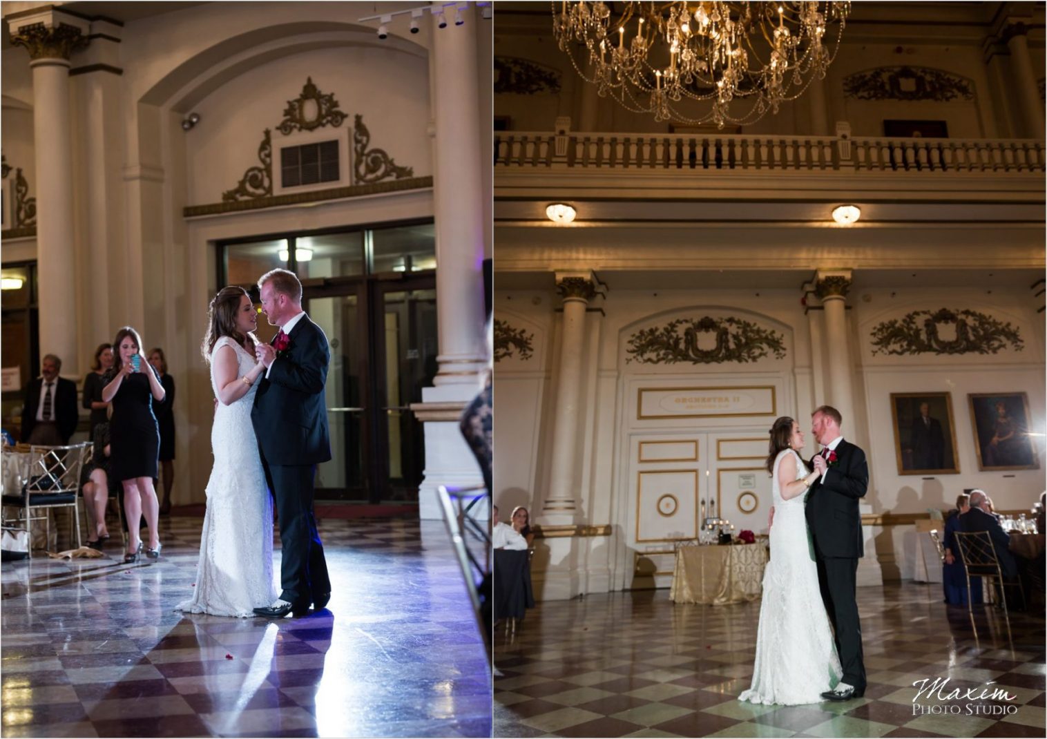 Cincinnati Music Hall Jewish Wedding Reception