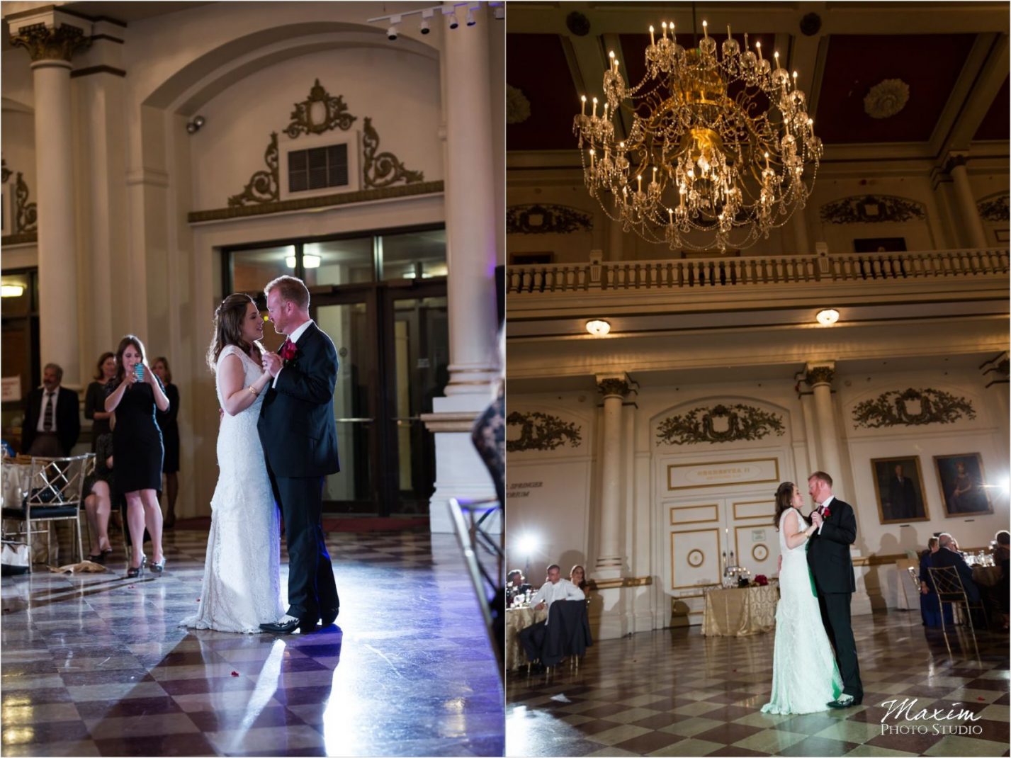 Cincinnati Music Hall Jewish Wedding Reception