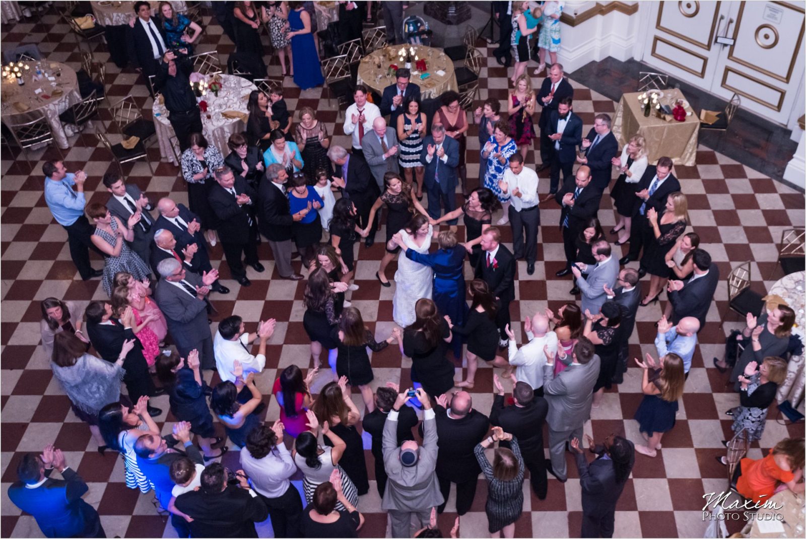 Cincinnati Music Hall Jewish Wedding Reception