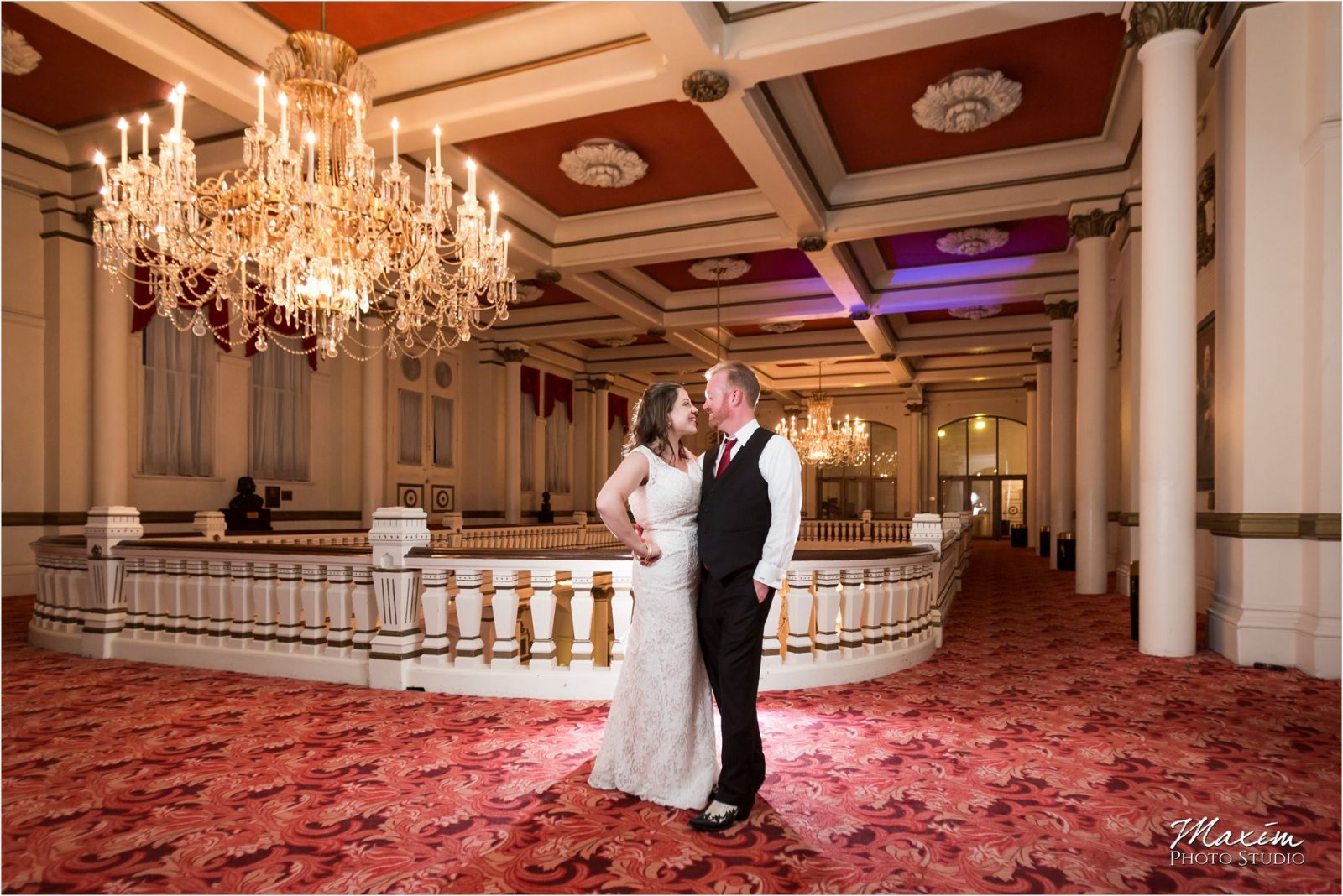 Cincinnati Music Hall Jewish Wedding Reception