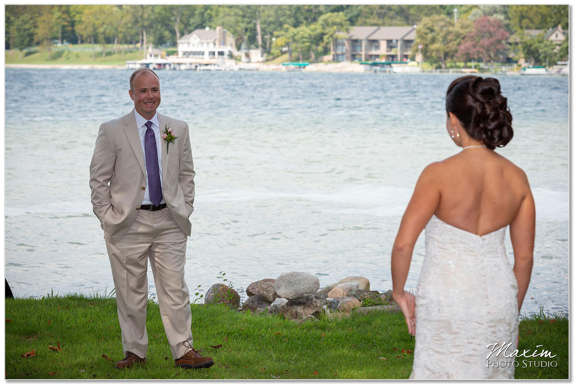 Clear Lake Kusota Island wedding portraits