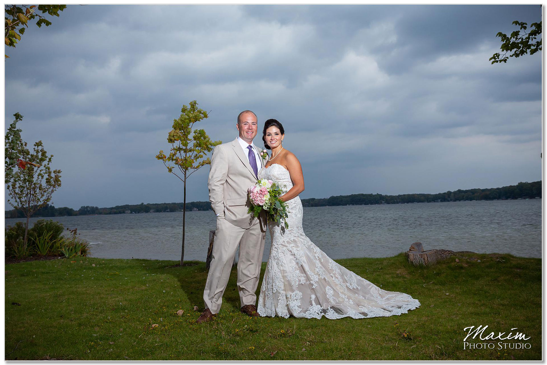 Clear Lake Kusota Island wedding portraits