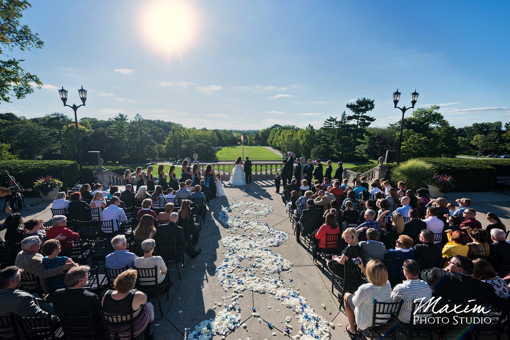 Ault Park Cincinnati Wedding Ceremony