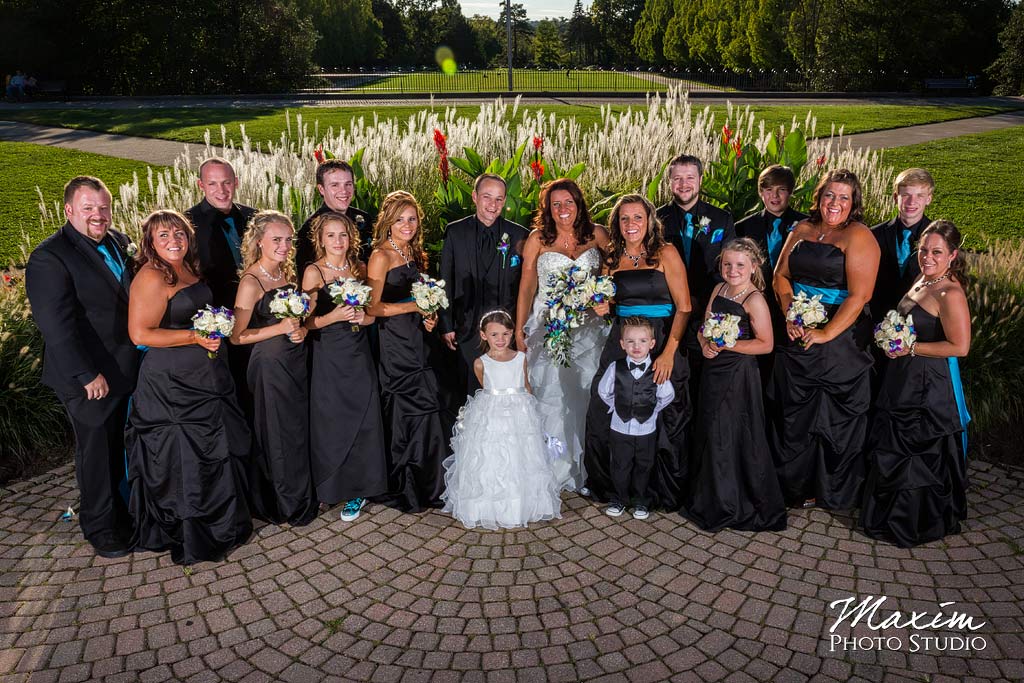 Ault Park Cincinnati Wedding Party