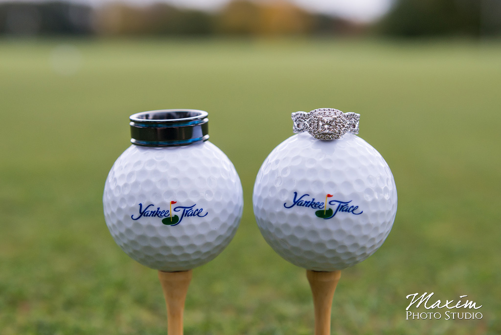 Yankee Trace Golf Club Wedding rings