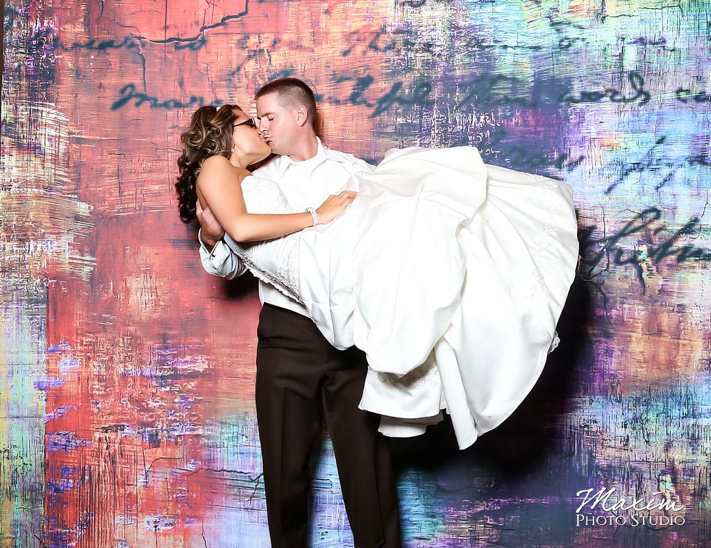 Dayton Ohio Wedding reception Photo Booth