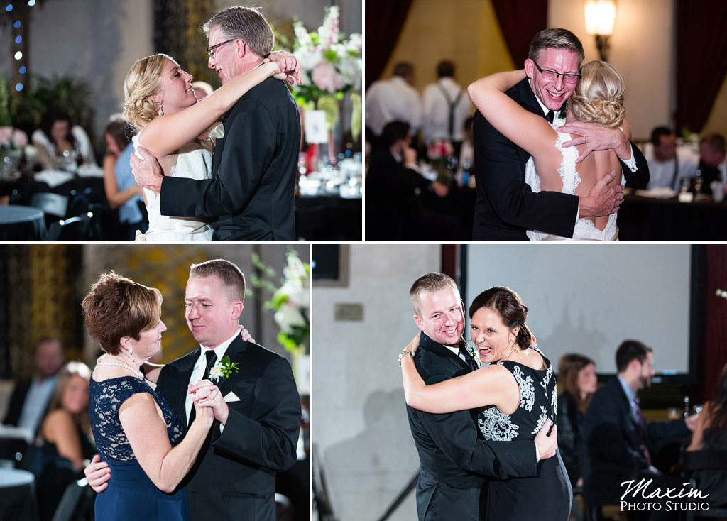 First Dance at reception at Columbus Museum of Art Wedding