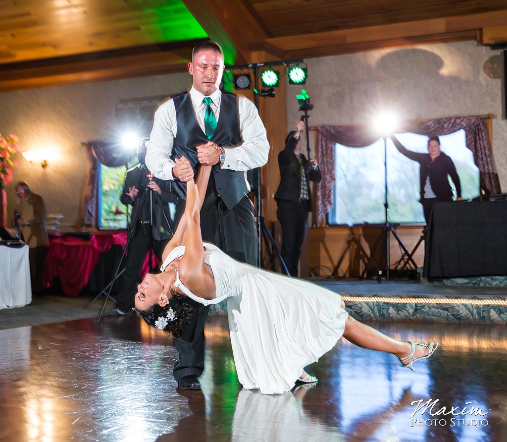 First Dance Lake Lyndsay Wedding