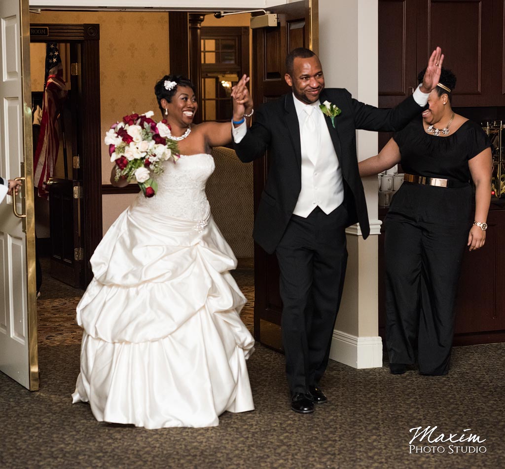 Manor House Wedding reception entrance