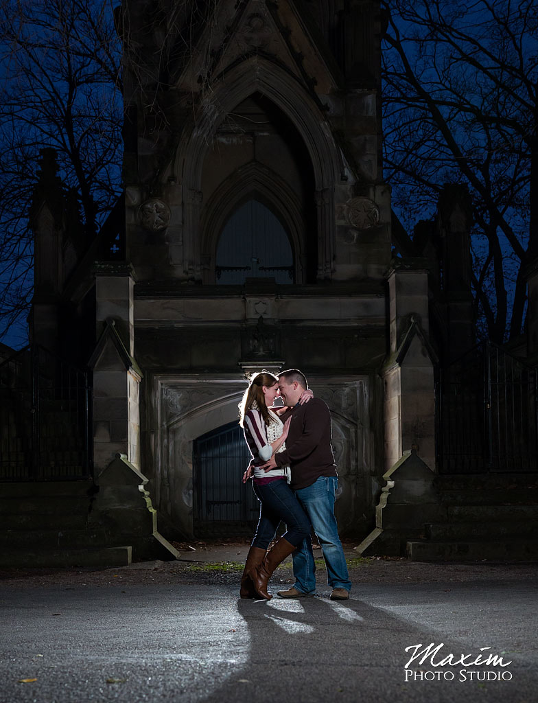 Off Camera Flash Spring Grove Cemetery LT