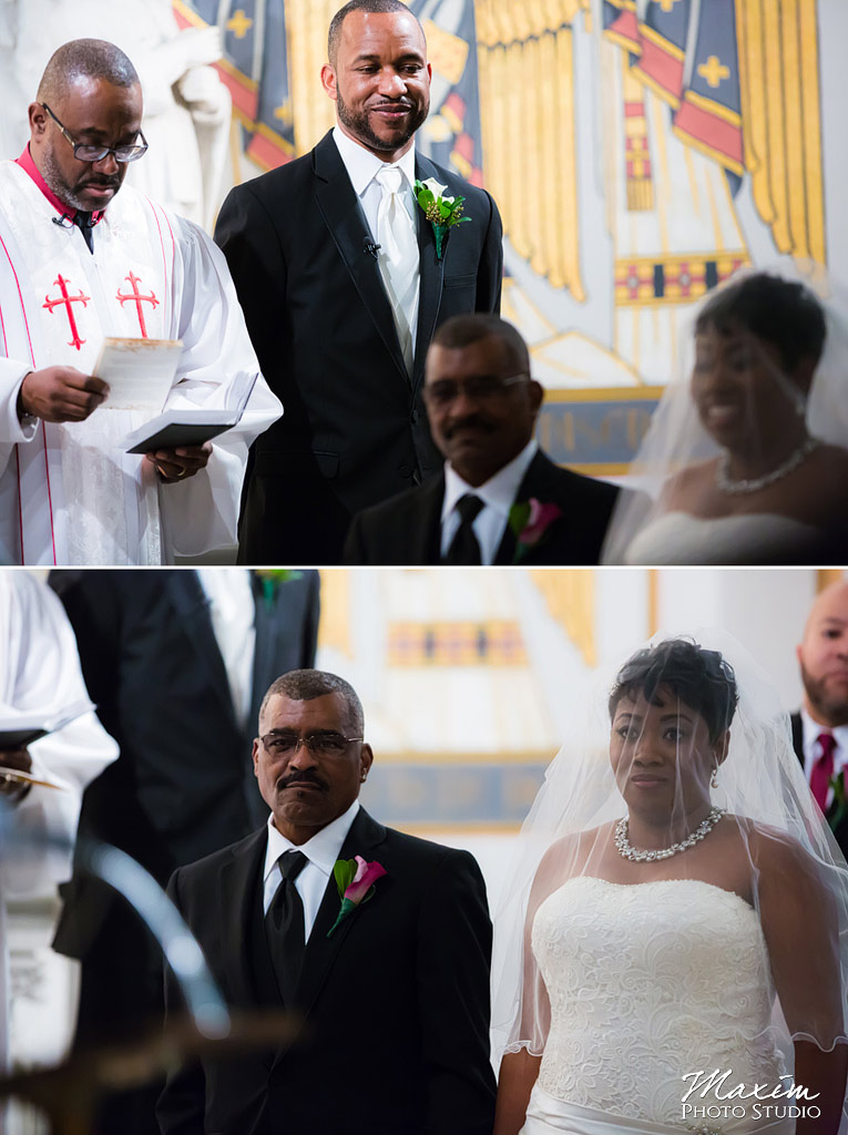 St. Aloysius Chapel wedding ceremony