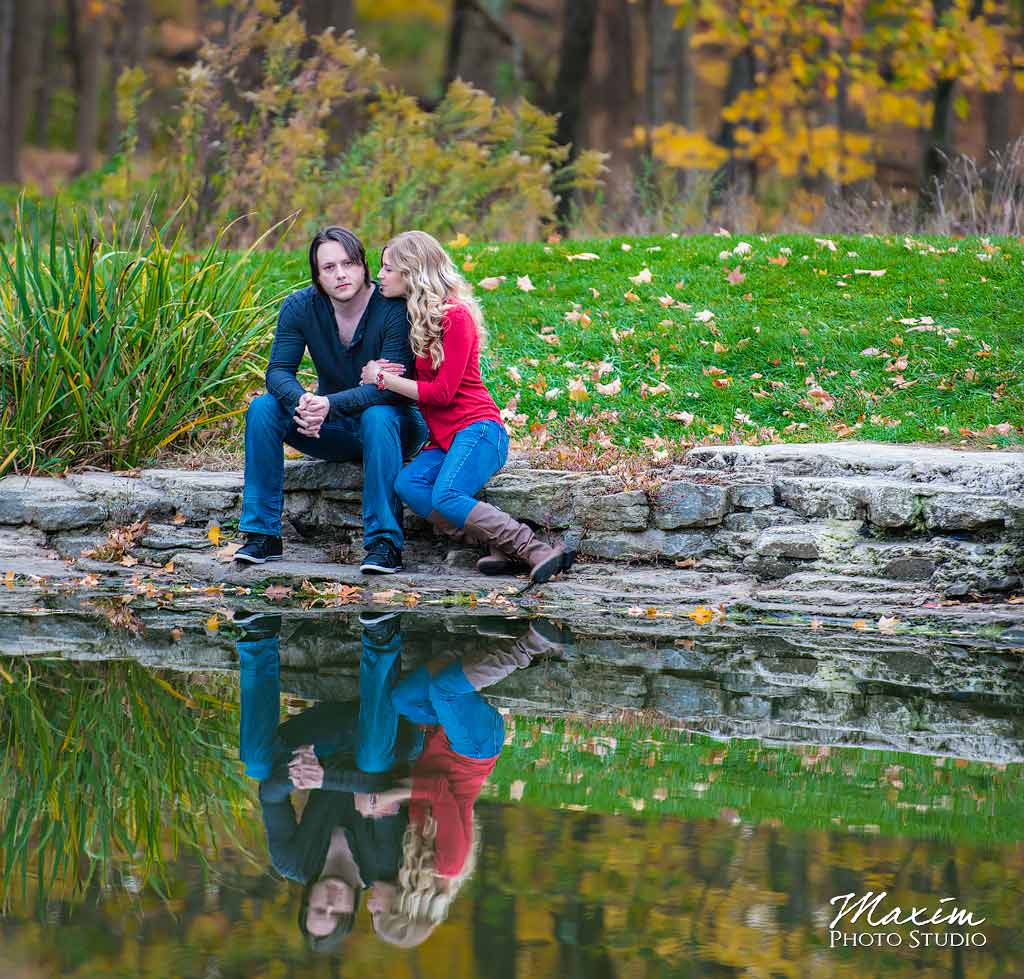 Mt Airy Forest Cincinnati Engagement