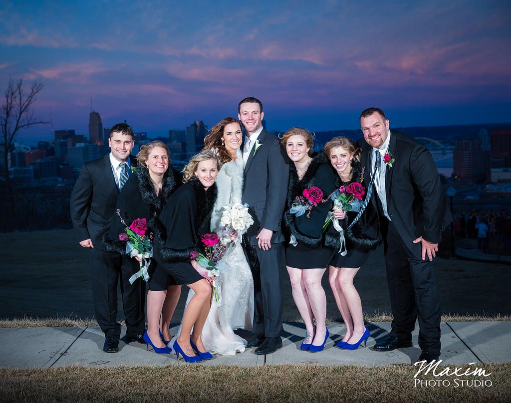 Devou Park Cincinnati Bride Groom Portraits