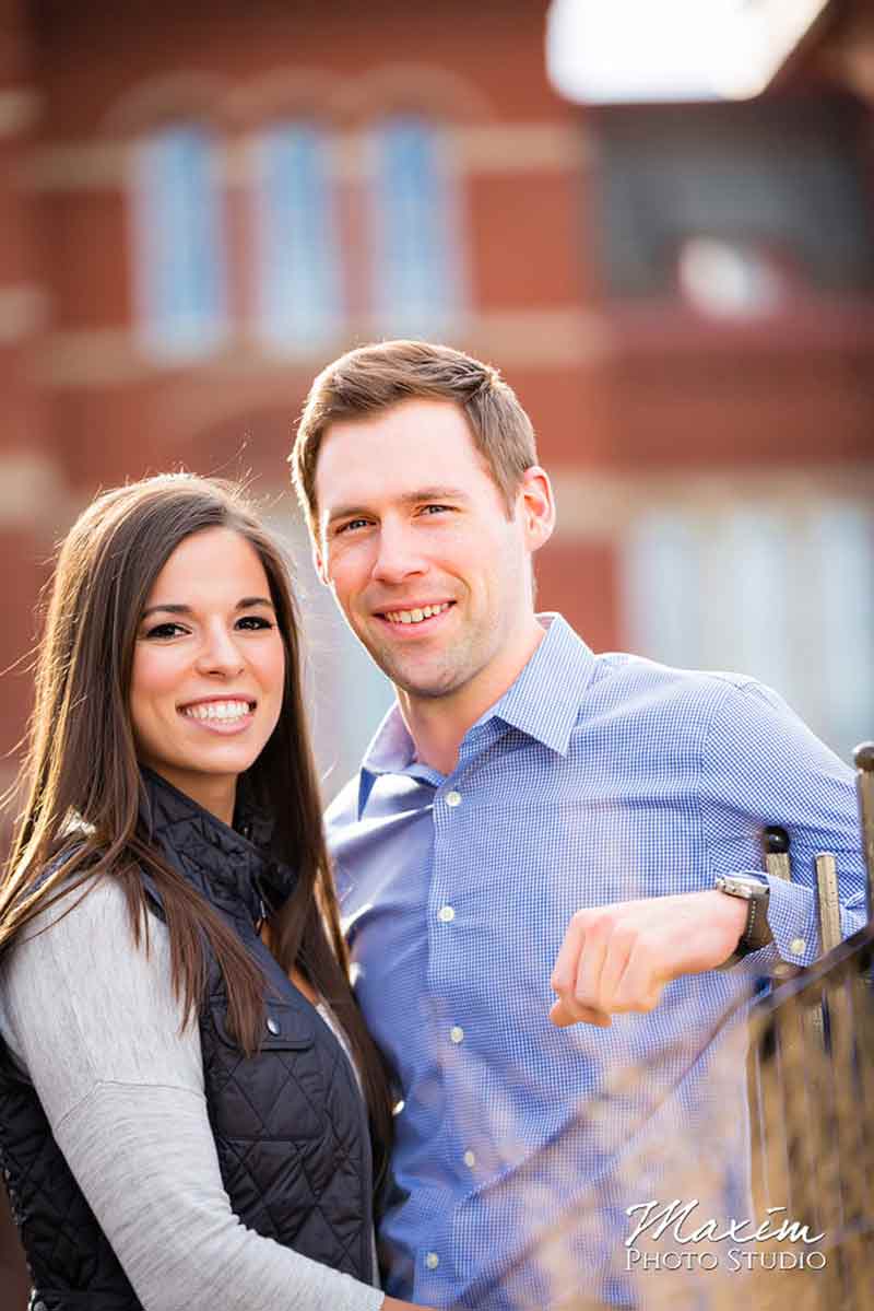 Washington Park Cincinnati Ohio Engagement