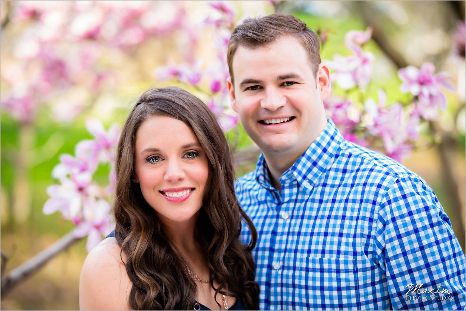Cincinnati Wedding Photographers Eden Park Spring Engagement Bride Groom