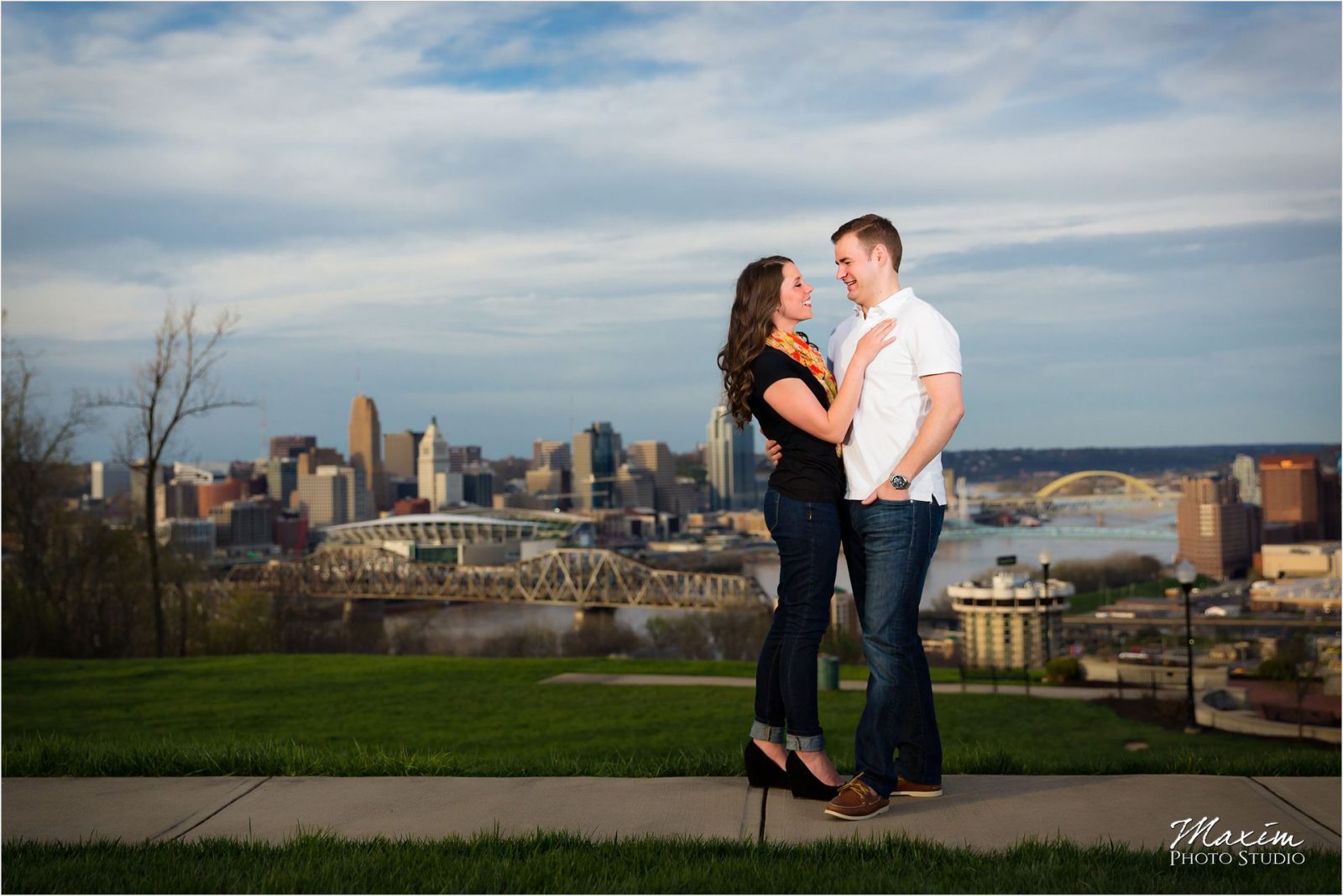 Cincinnati Overlook Wedding Photographers Engagement Drees Pavilion