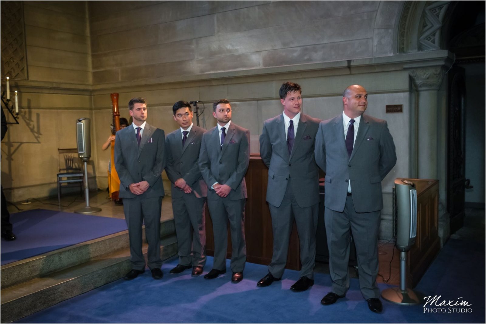 Norman Chapel, Cincinnati Wedding Groomsmen