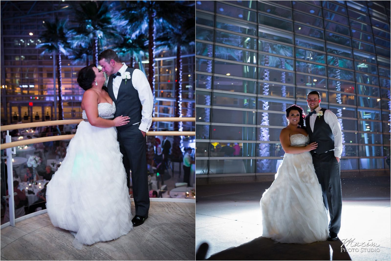 Schuster Center Dayton Ohio Wedding Maxim Photo Studio