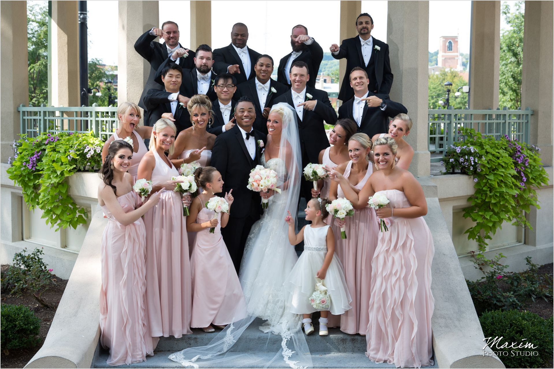 Cincinnati Wedding Photographers Music Hall Washington Park Pictures