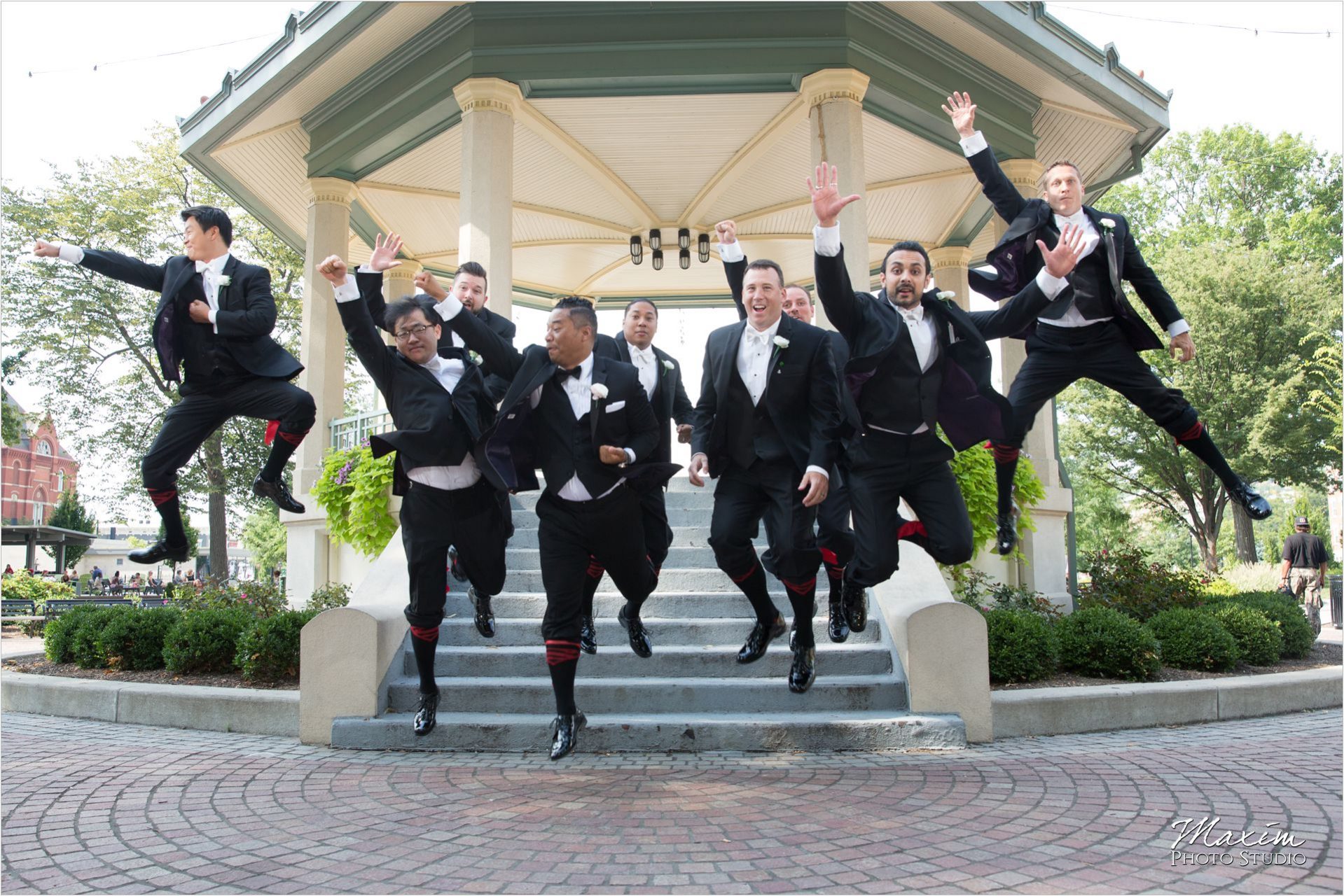 Cincinnati Wedding Photographers Music Hall Washington Park Pictures
