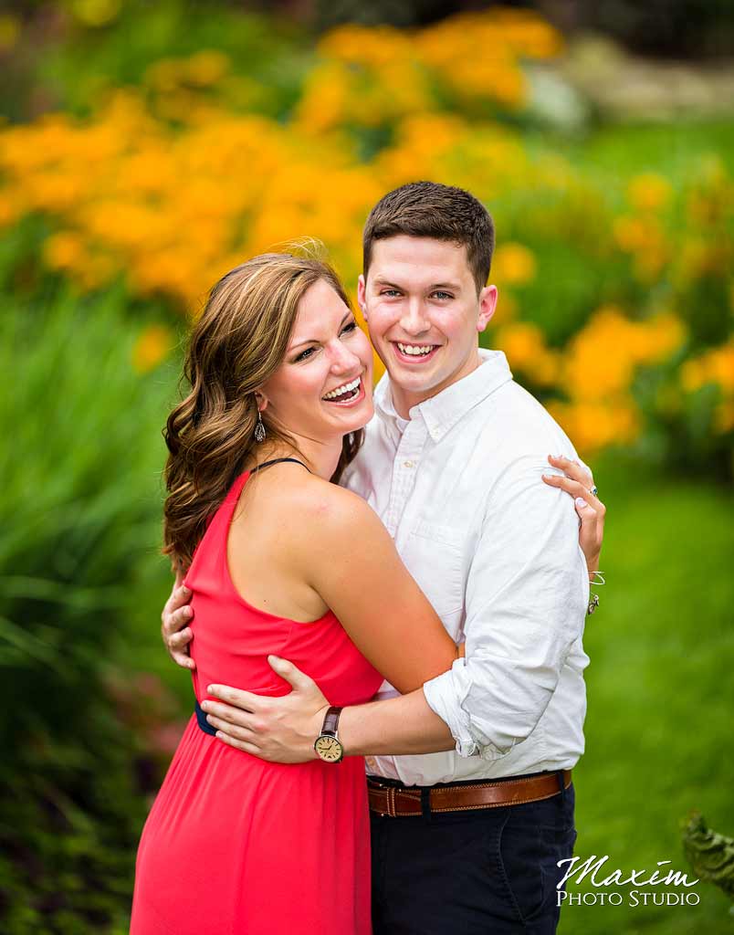 Smith Gardens Dayton Engagement Photography