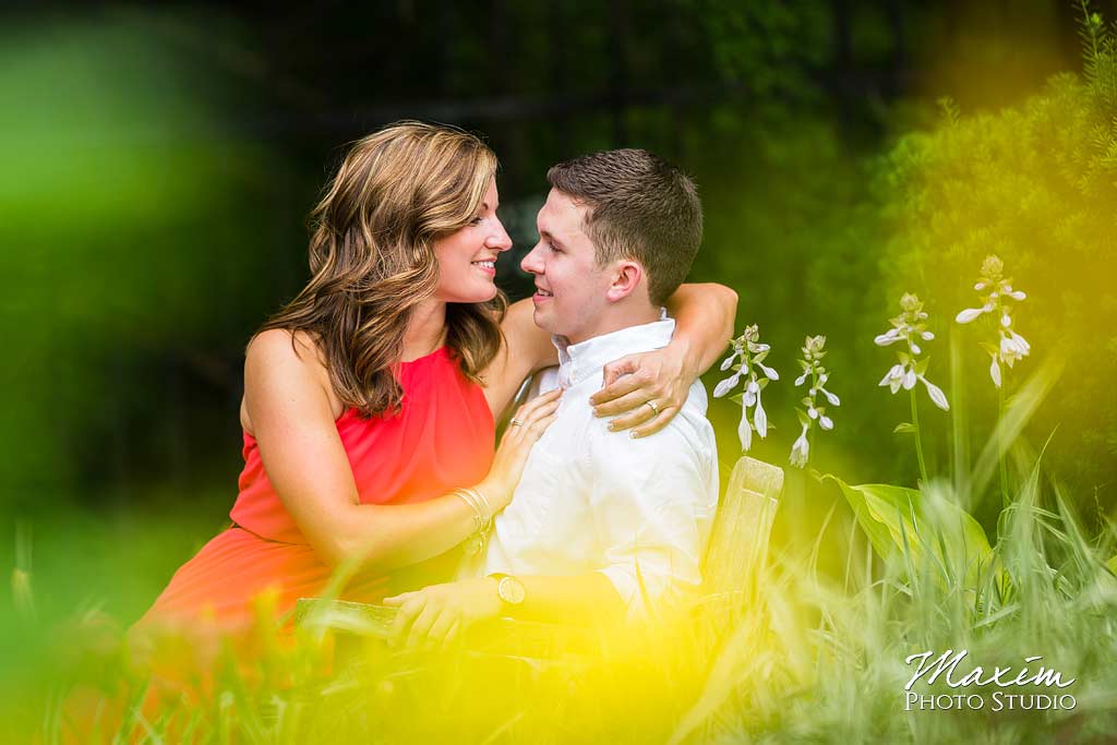 Smith Gardens Dayton Engagement Photography