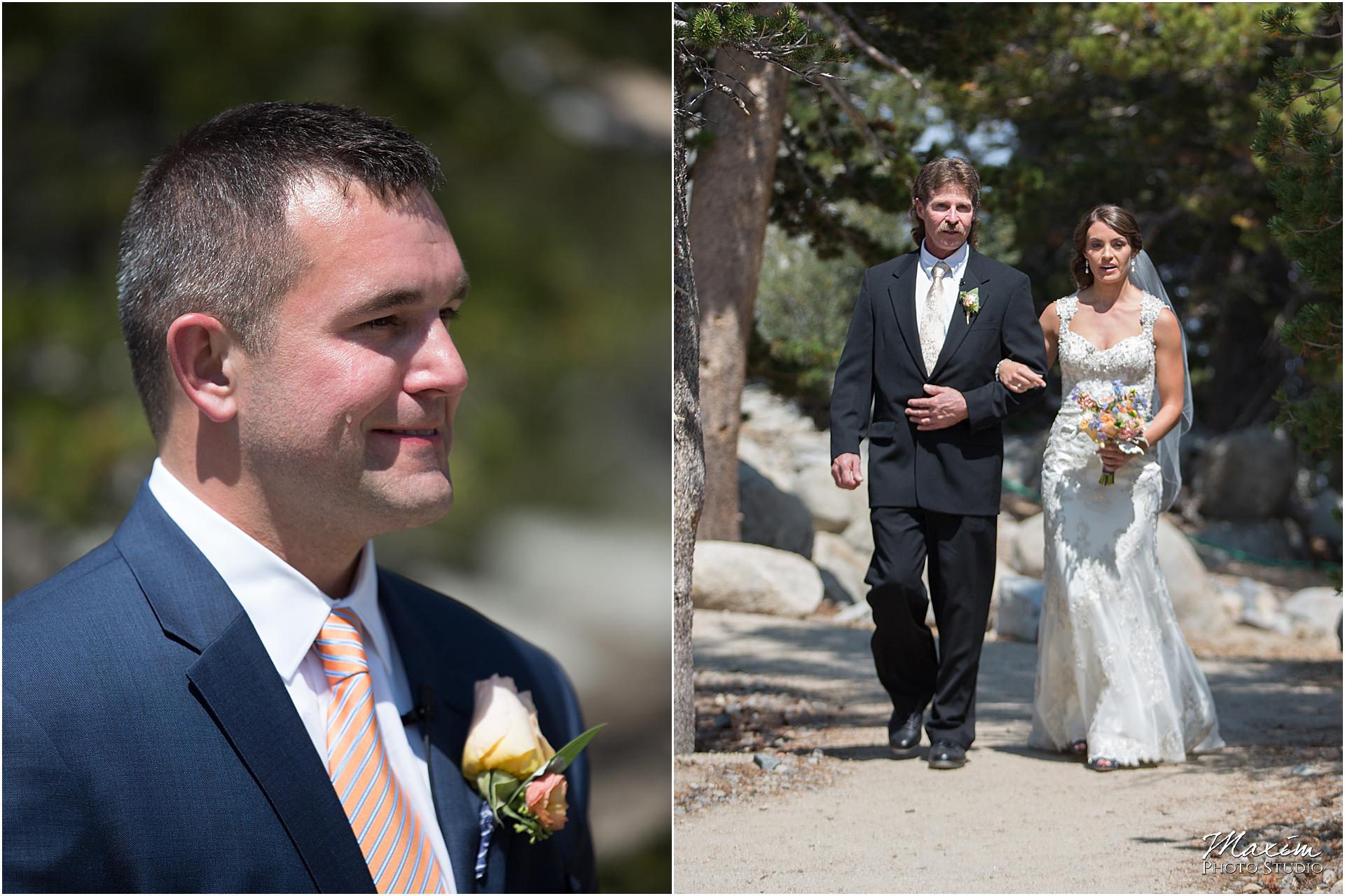 Lake Tahoe Heavenly Village Destination Wedding Ceremony