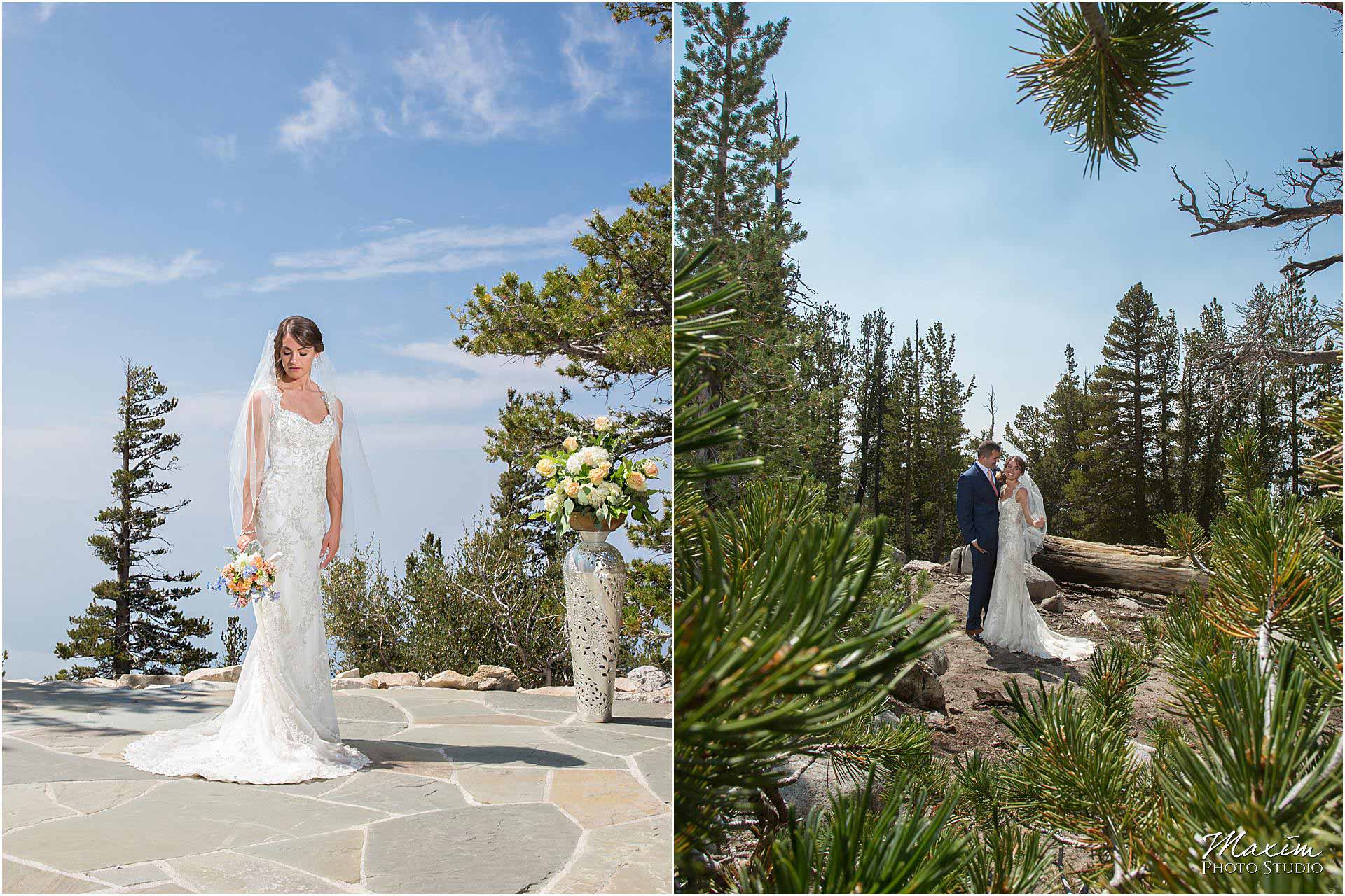 Lake Tahoe Heavenly Village Destination Wedding Ceremony