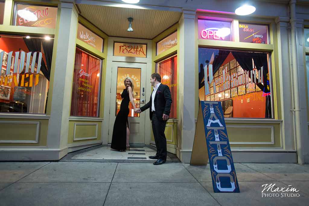 Richmond-Metzner Engagement @ 2015 Maxim Photo Studio