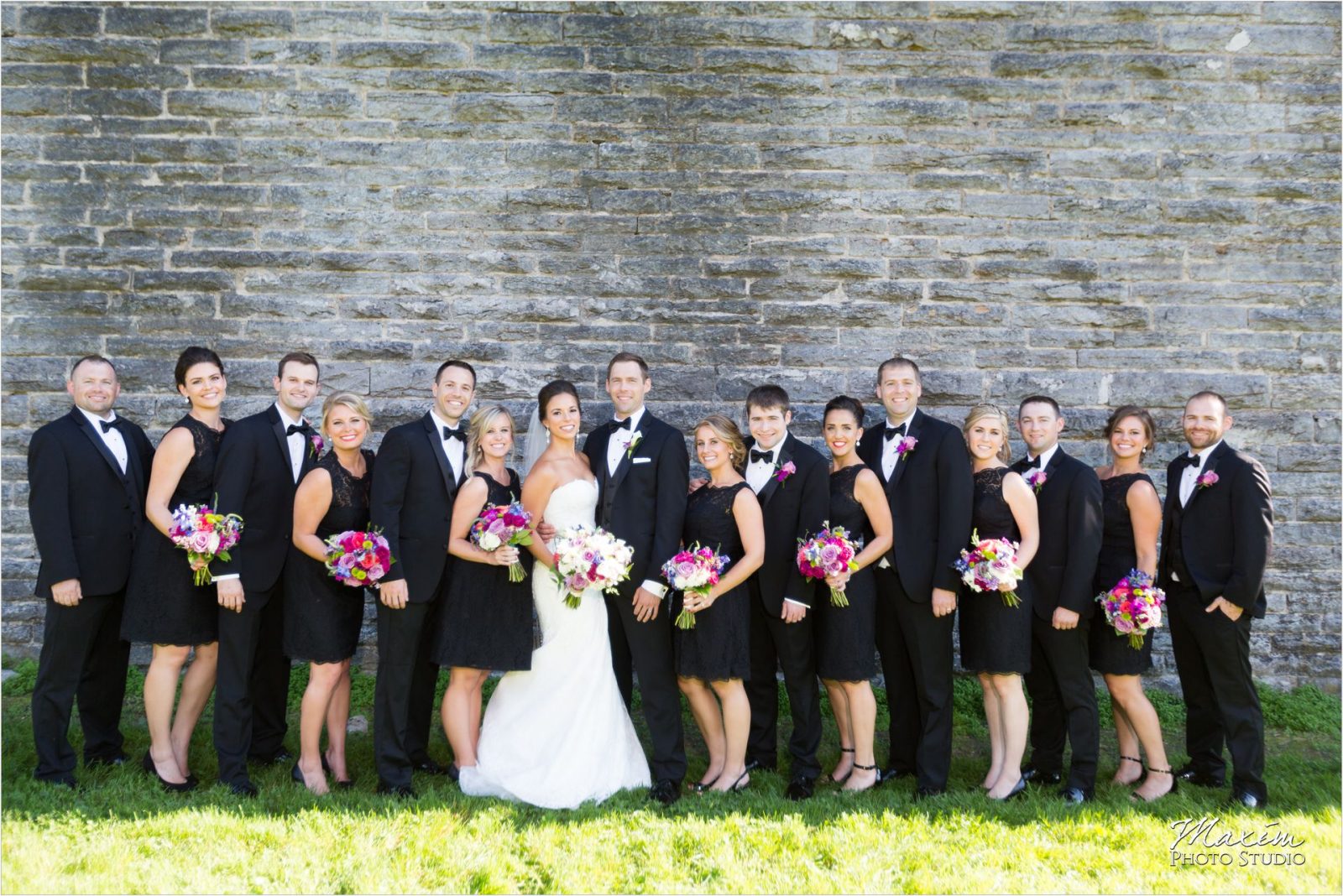 Eden Park Cincinnati Wedding Bridal Party