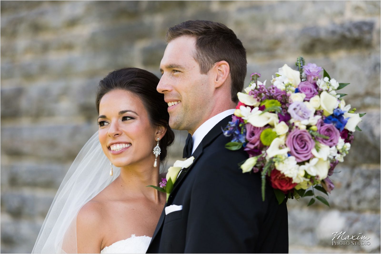 Eden Park Cincinnati Wedding Bride Groom