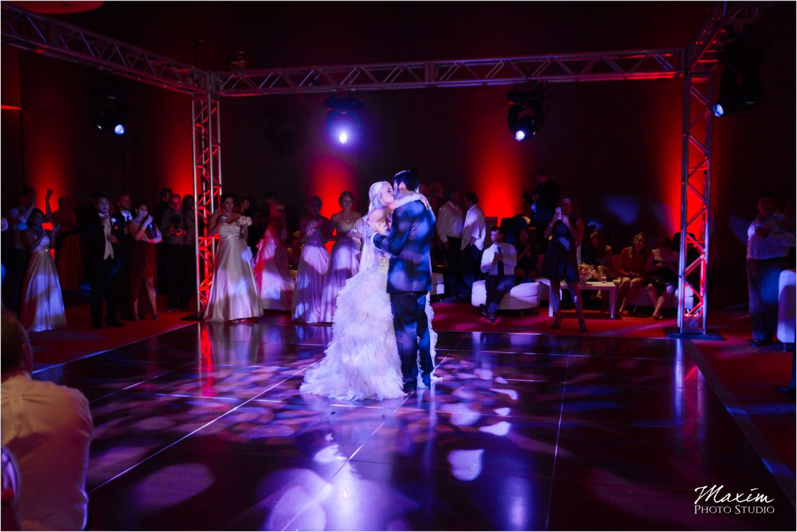 Cincinnati Wedding Photographers Sharonville Convention Center Wedding Reception