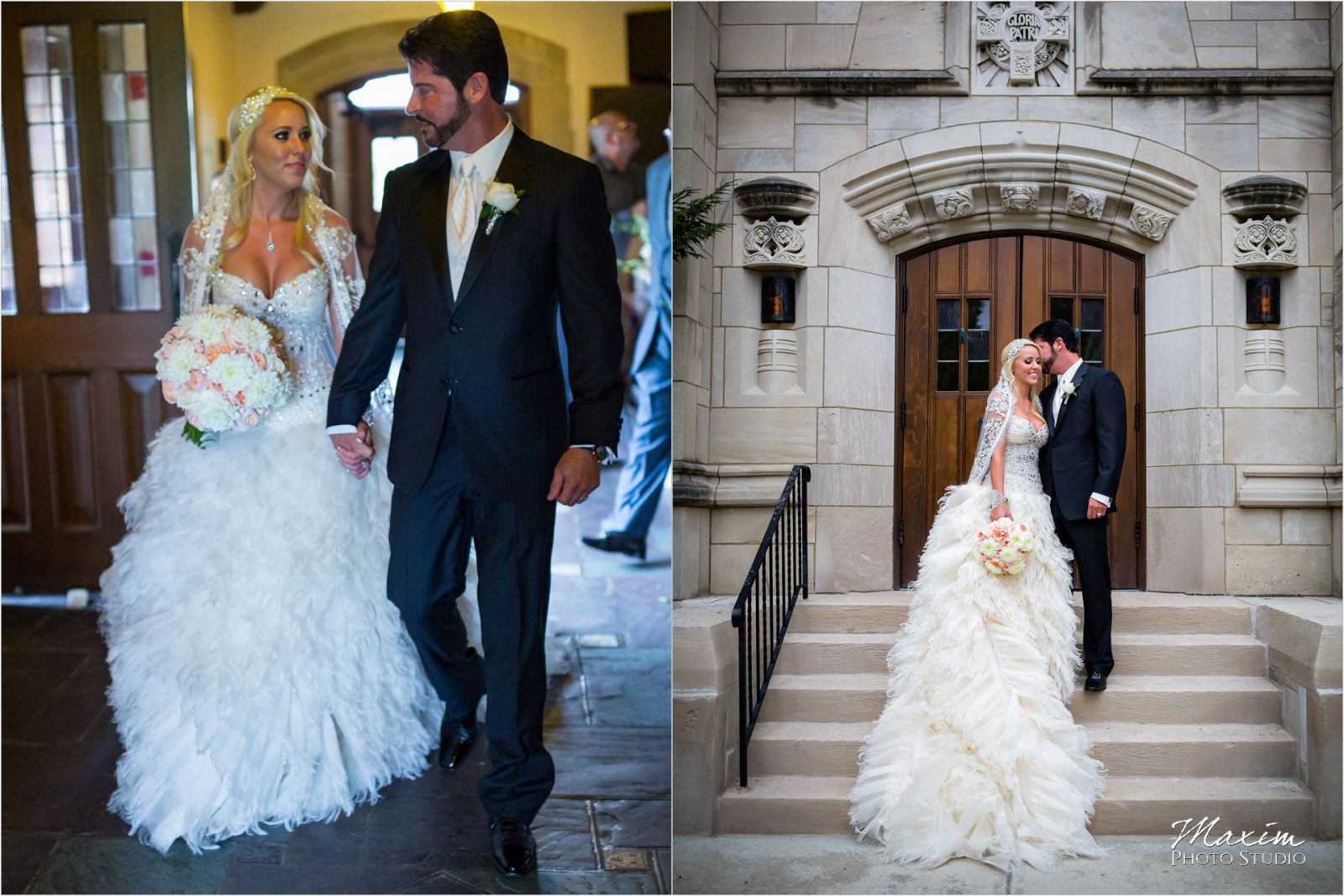 Cincinnati Wedding Photographers Hyde Park United Methodist Church Wedding bride groom portraits