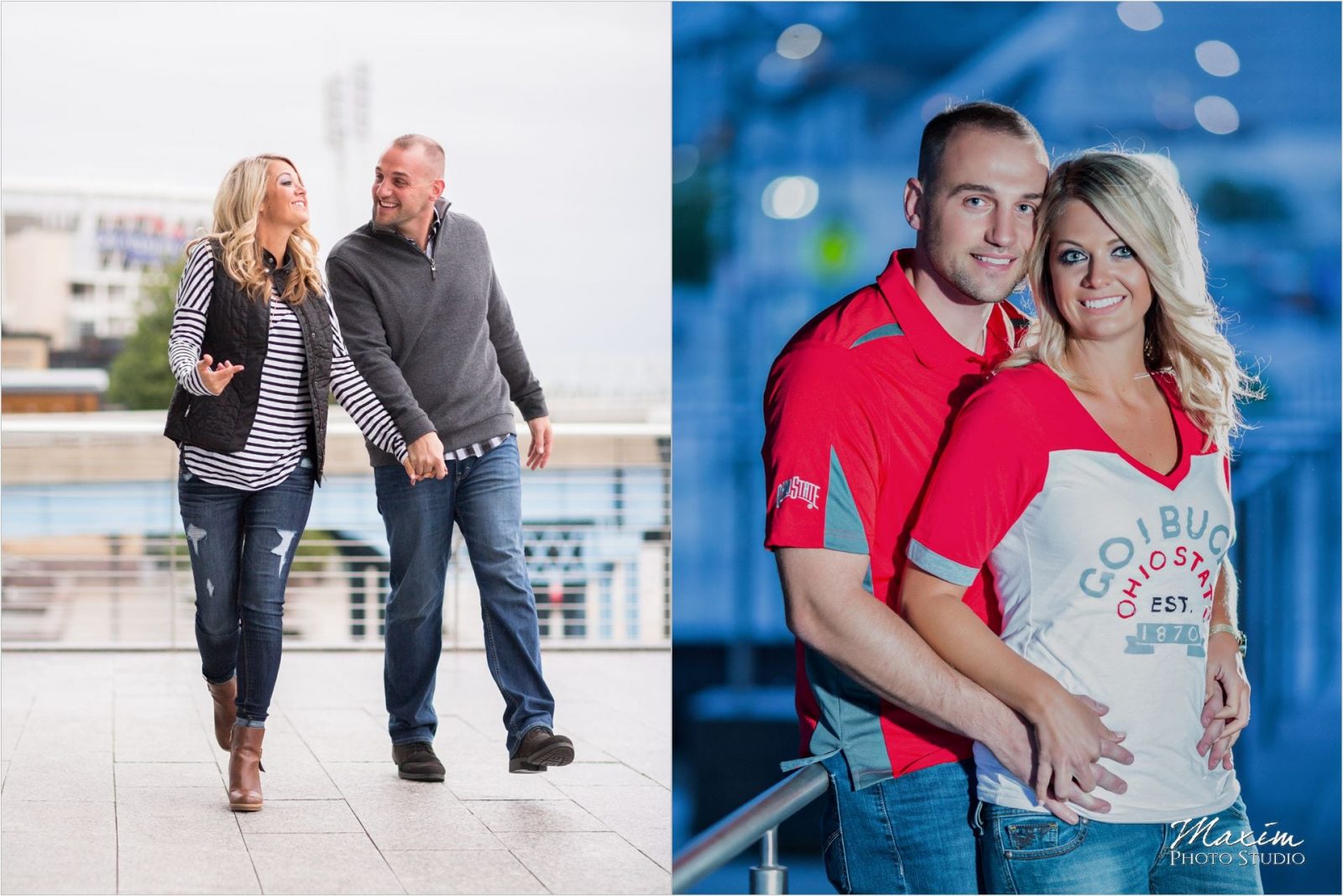 Smale Riverfront Park Cincinnati engagement