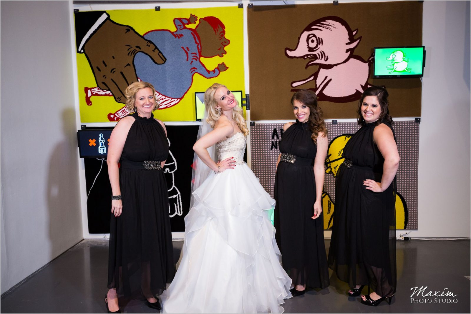Cincinnati Wedding Photographers Wedding reception Bridesmaids
