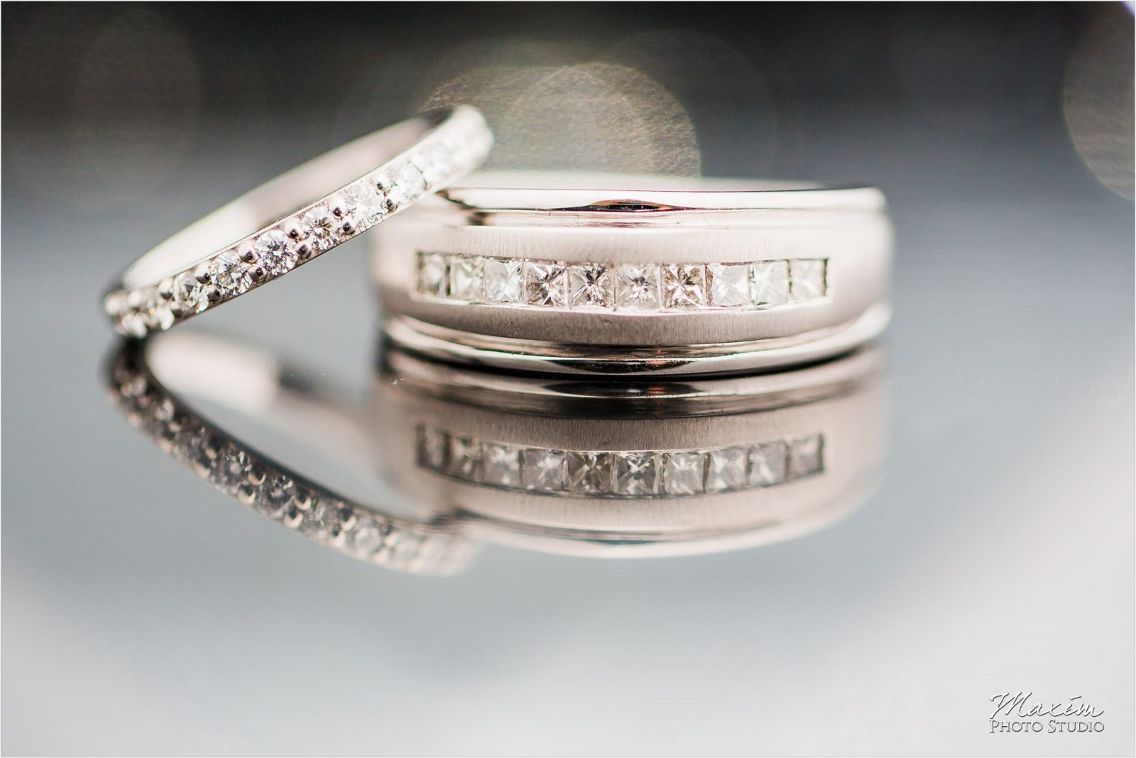 Cincinnati Wedding Photographers 21C Museum Hotel wedding rings