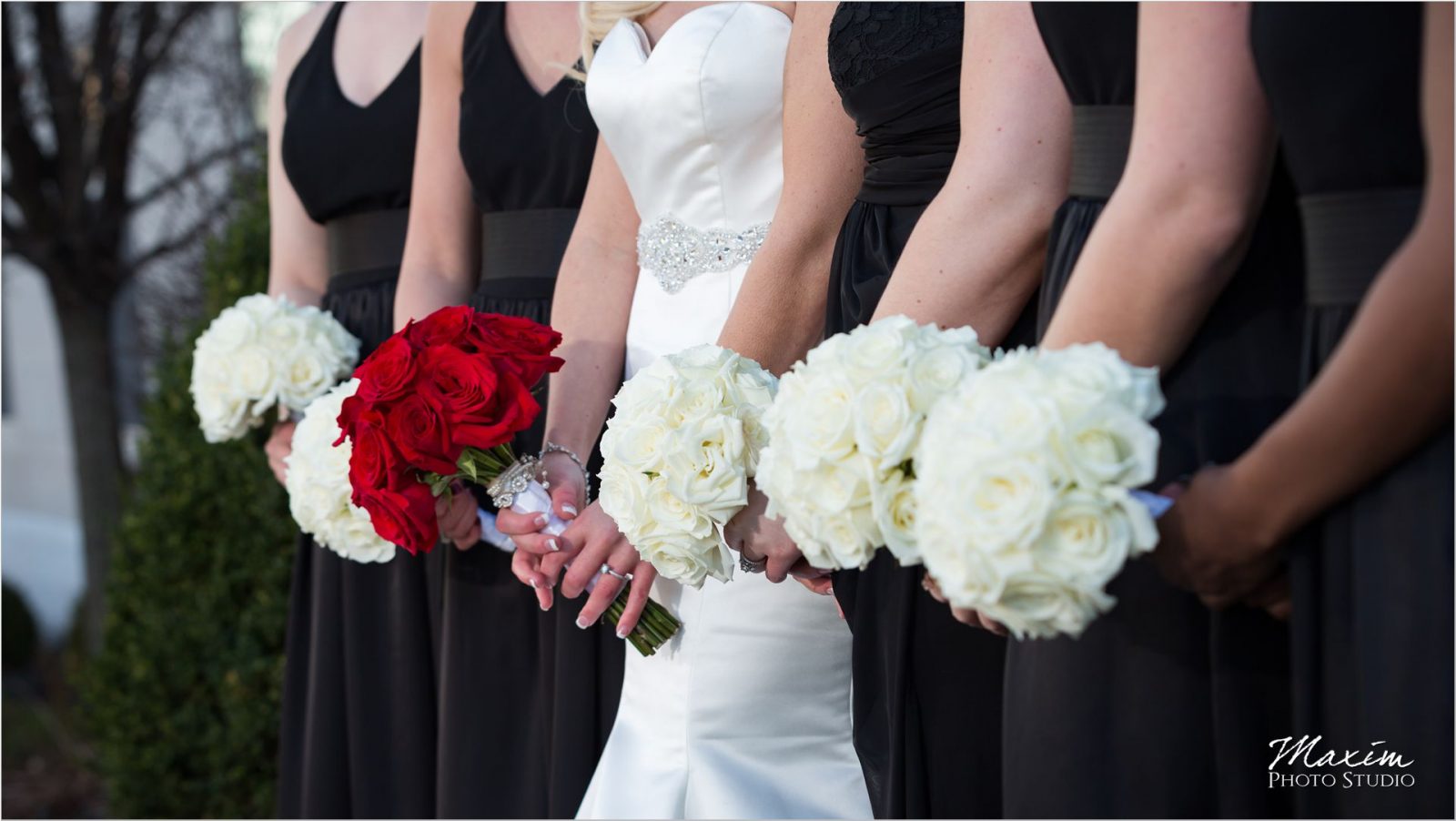 Dayton Masonic Temple Bride portraits