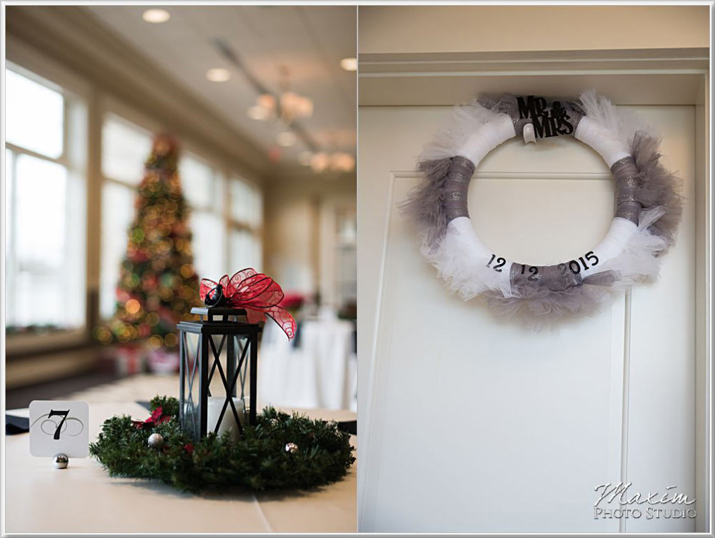 Christmas Cooper Creek Wedding ceremony