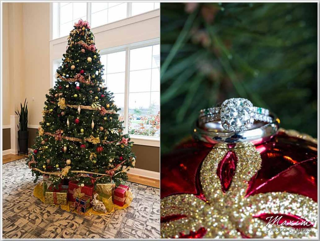 Christmas Cooper Creek Wedding rings